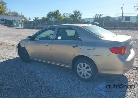 2009 Toyota Corolla из США, поврежденный, VIN 1NXBU40E99Z012794
